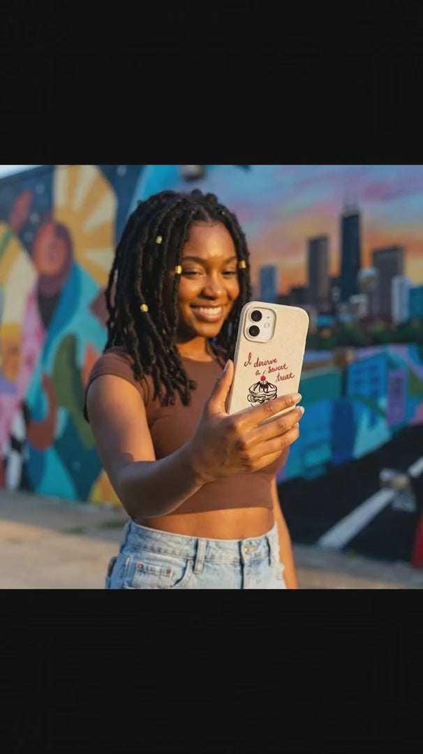 Seashell Sweet Treat iPhone 13 Case - Product video demonstration