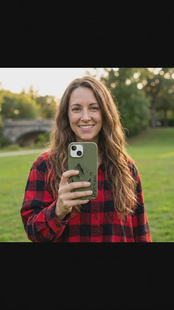 Forest Floor Line Ridge iPhone 15 Pro Case - Product video demonstration