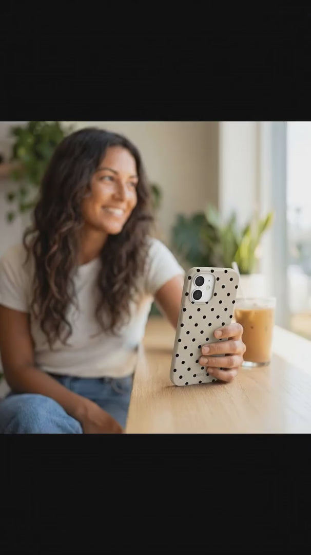 London Fog Latte Pop iPhone 16 Case - Product video demonstration