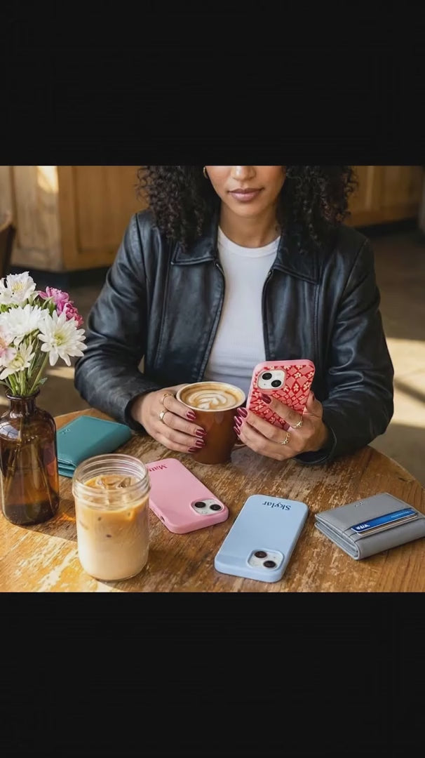 Bubblegum Pink Funky Fleurs iPhone 15 Pro Case - Product video demonstration