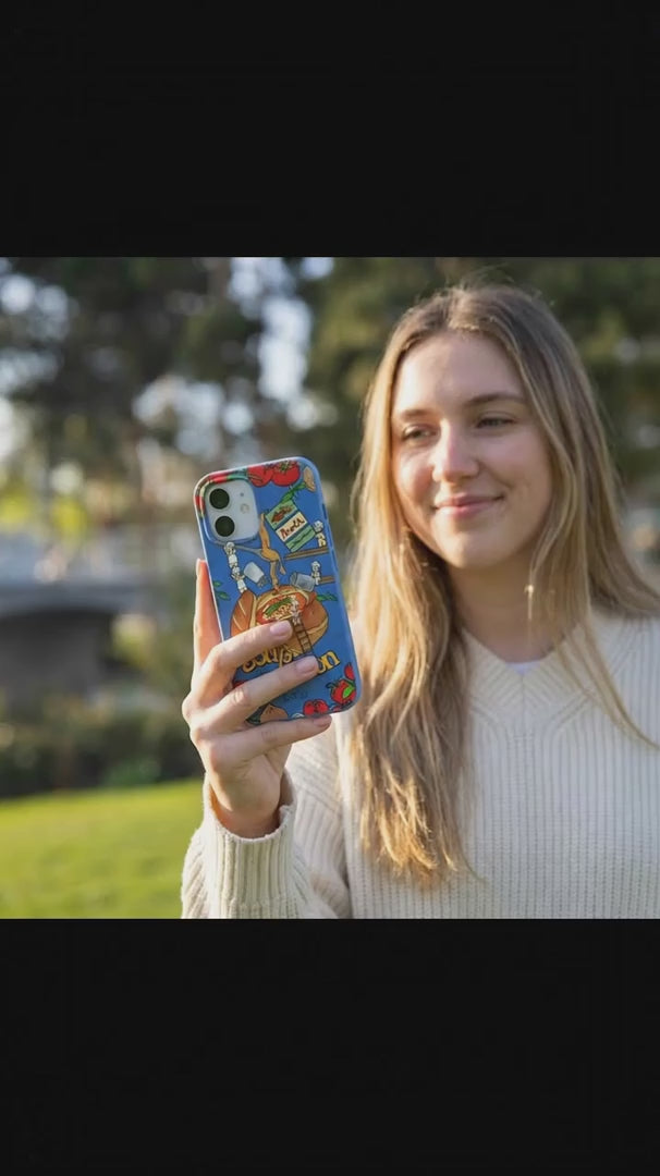 Electric Blue Soup Season iPhone 16 Pro Max Case - Product video demonstration