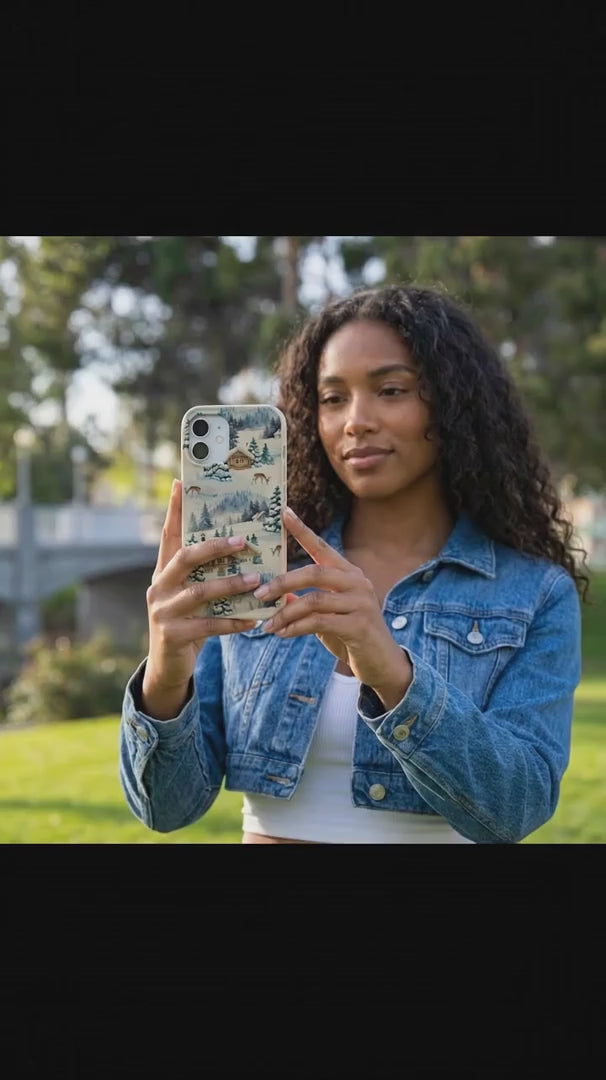 London Fog Whitetail Winter iPhone 17 Pro Case - Product video demonstration