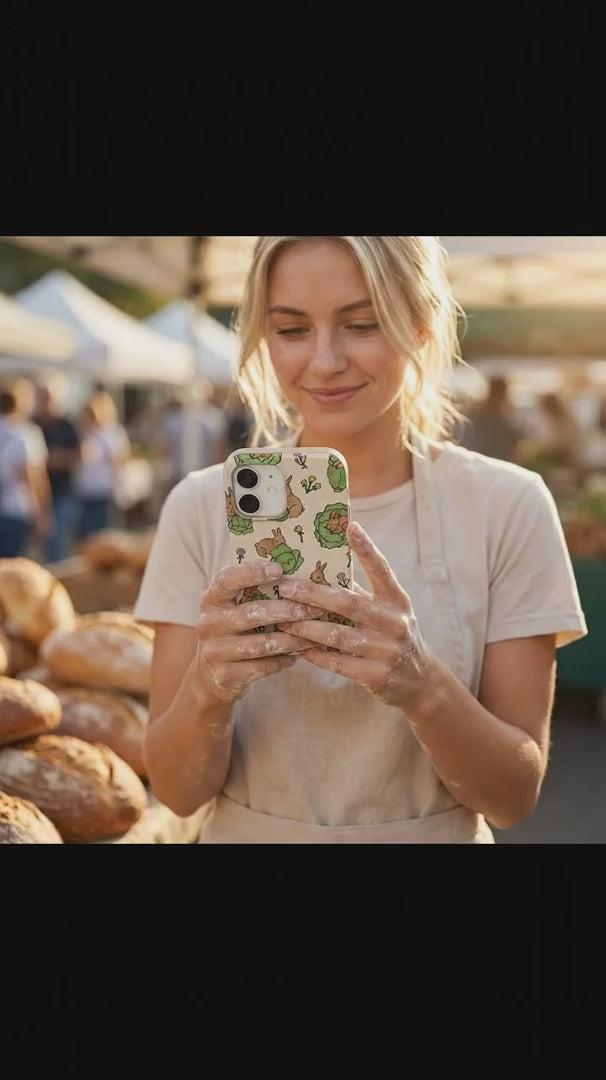 Seashell Garden Snack iPhone XR Case