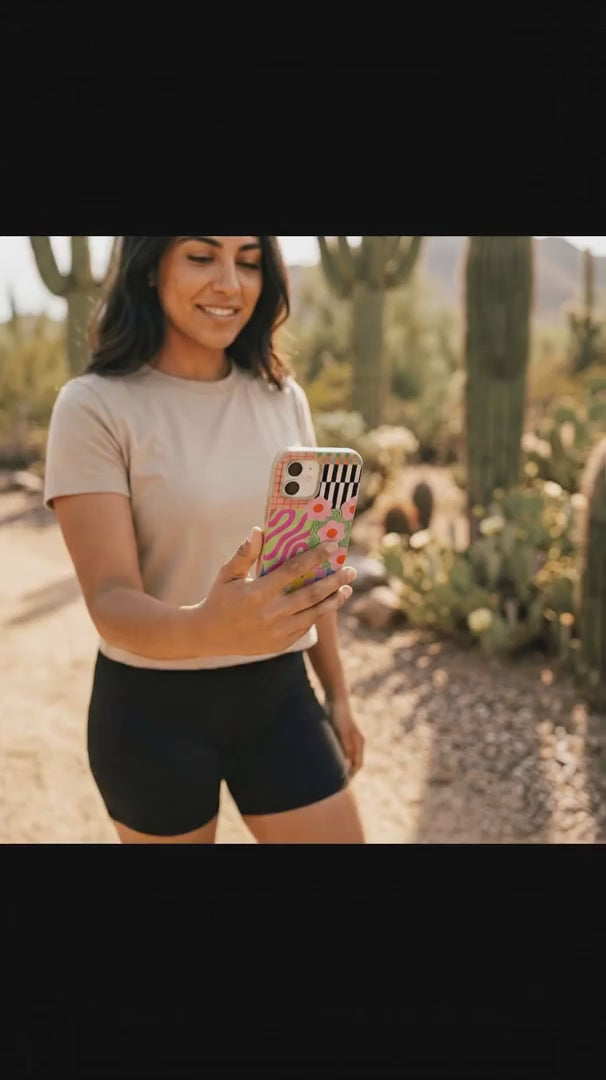 Seashell Abstract Cake iPhone 16 Pro Max Case - Product video demonstration