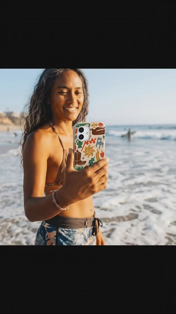 Seashell Junk Drawer iPhone 16 Pro Max Case - Product video demonstration