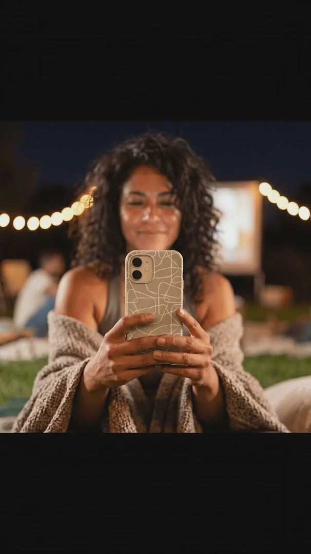 London Fog Scattered iPhone 16 Case - Product video demonstration