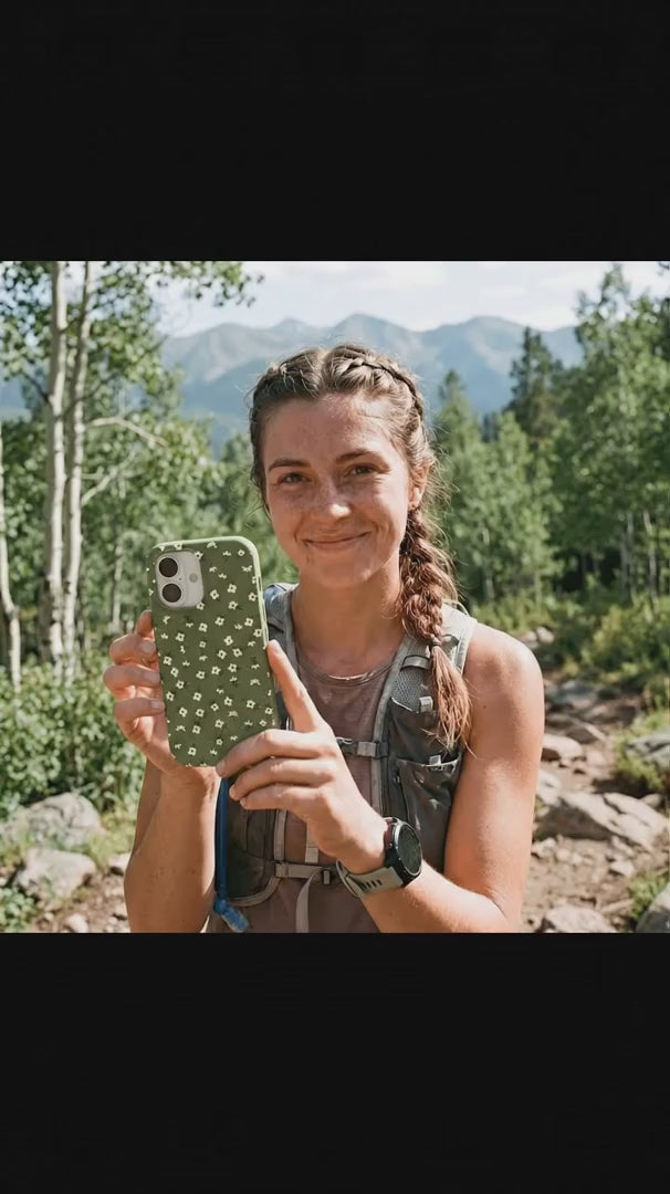 Forest Floor Ditzy Greens iPhone 16 Pro Case - Product video demonstration