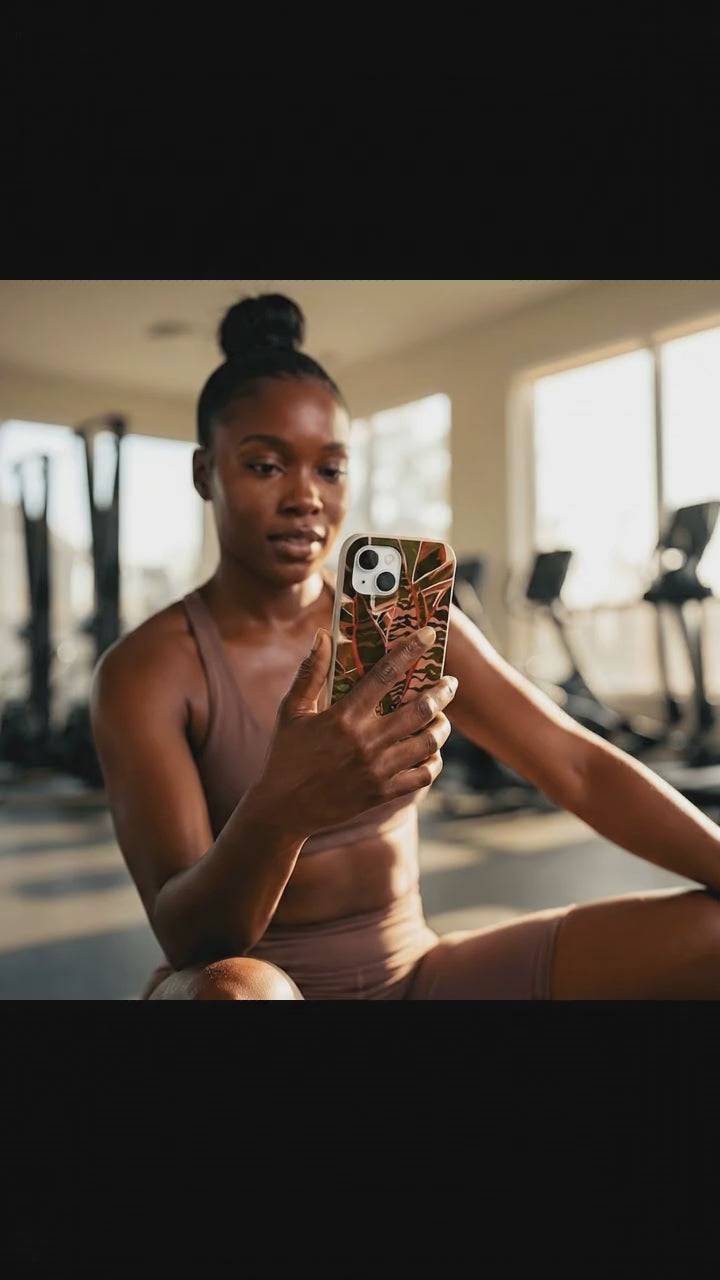 Seashell Foliage iPhone 17 Case - Product video demonstration