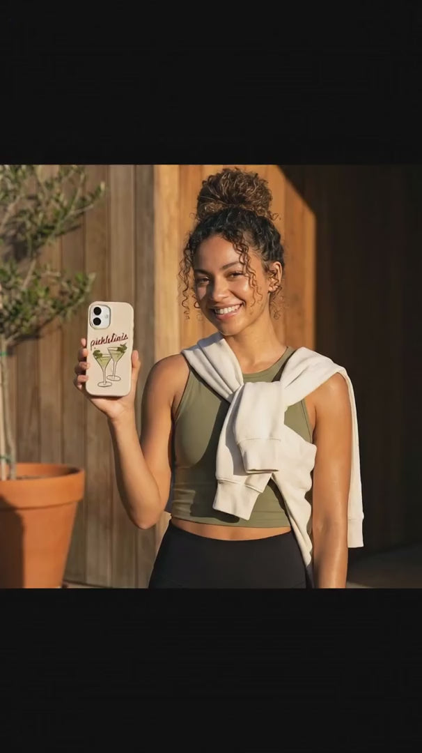 Seashell Pickletinis iPhone 16 Pro Case - Product video demonstration