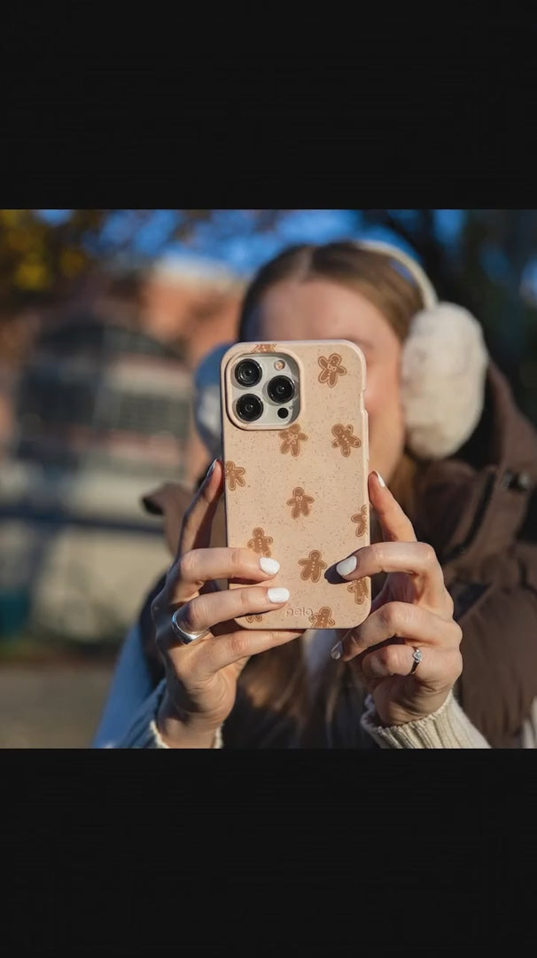 Seashell Gingerbread delight iPhone 15 Pro Case - Product video demonstration