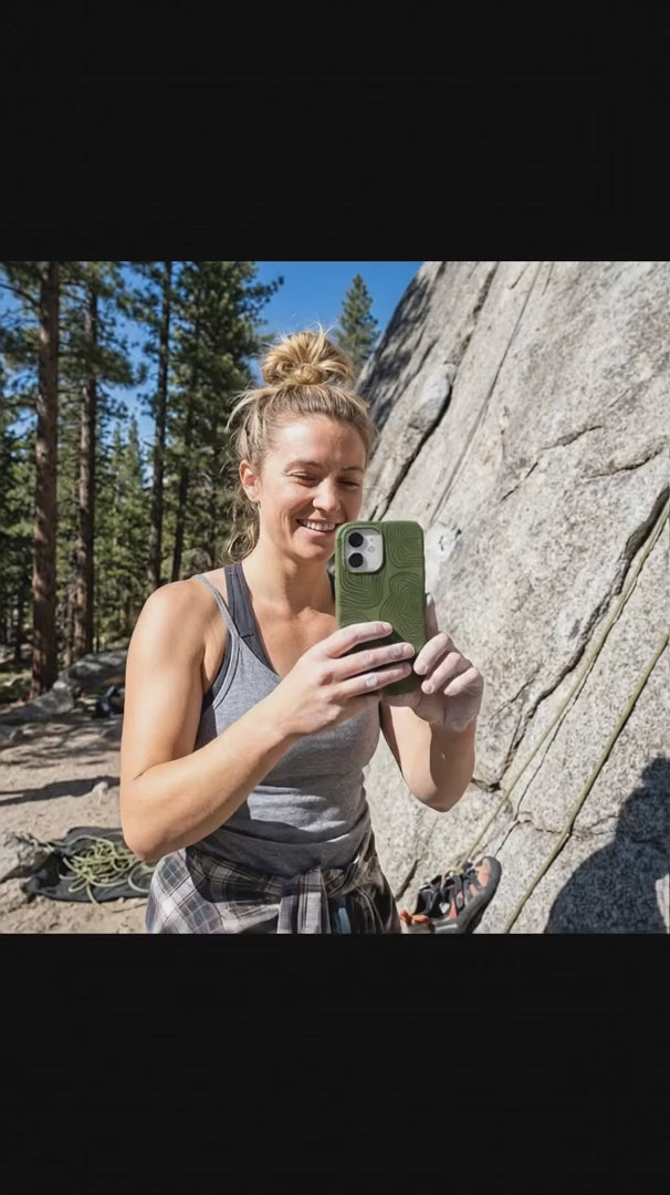 Forest Floor Time Etched iPhone 15 Pro Case - Product video demonstration