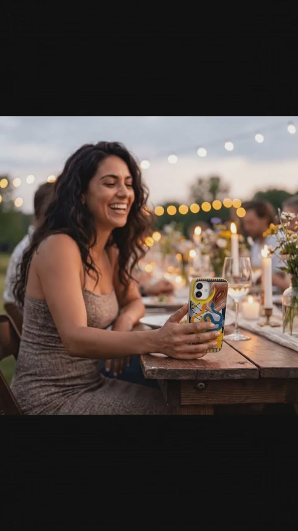 Seashell Gemini Twin iPhone 16 Pro Max Case - Product video demonstration