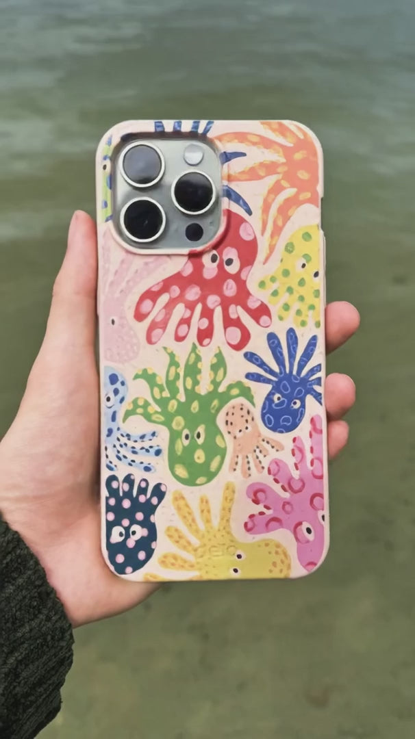 Seashell Octopi iPhone 12/ iPhone 12 Pro Case