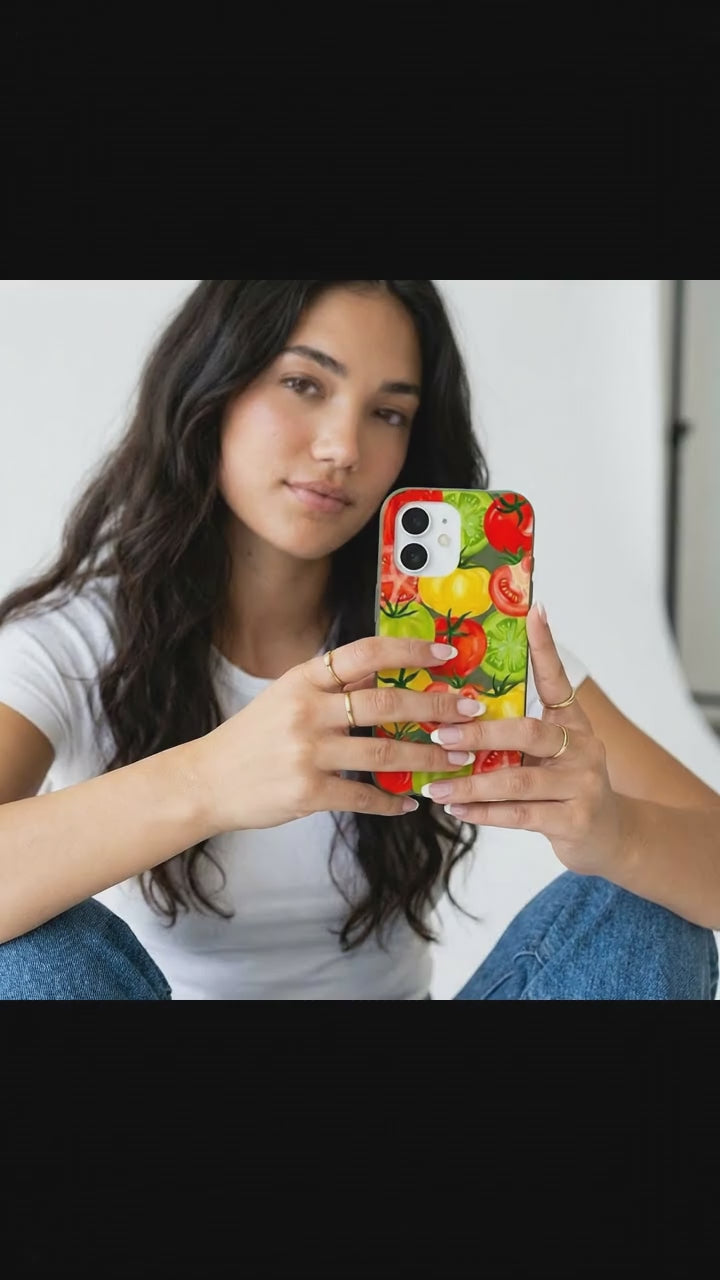 Forest Floor Tomato to Soup iPhone 17 Case - Product video demonstration