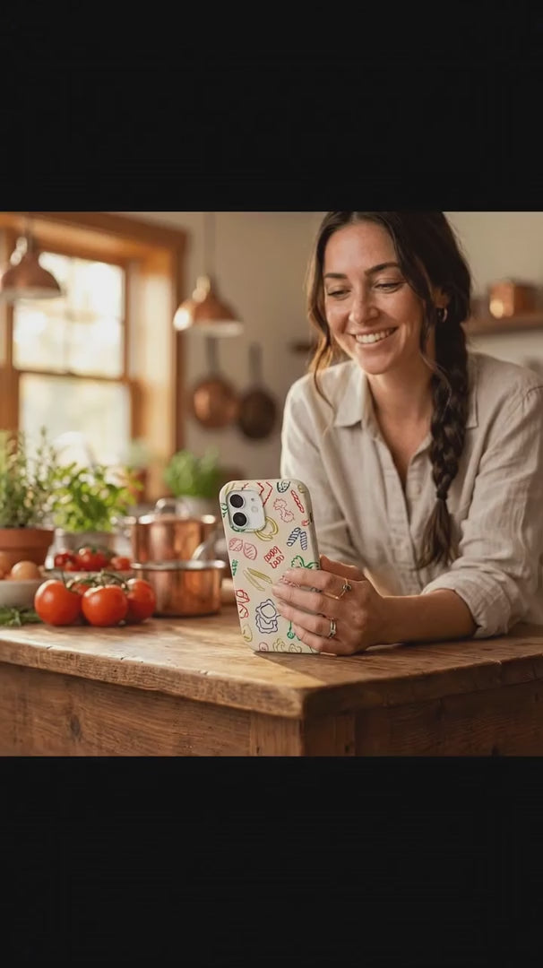 Seashell Carbs iPhone 15 Pro Case - Product video demonstration