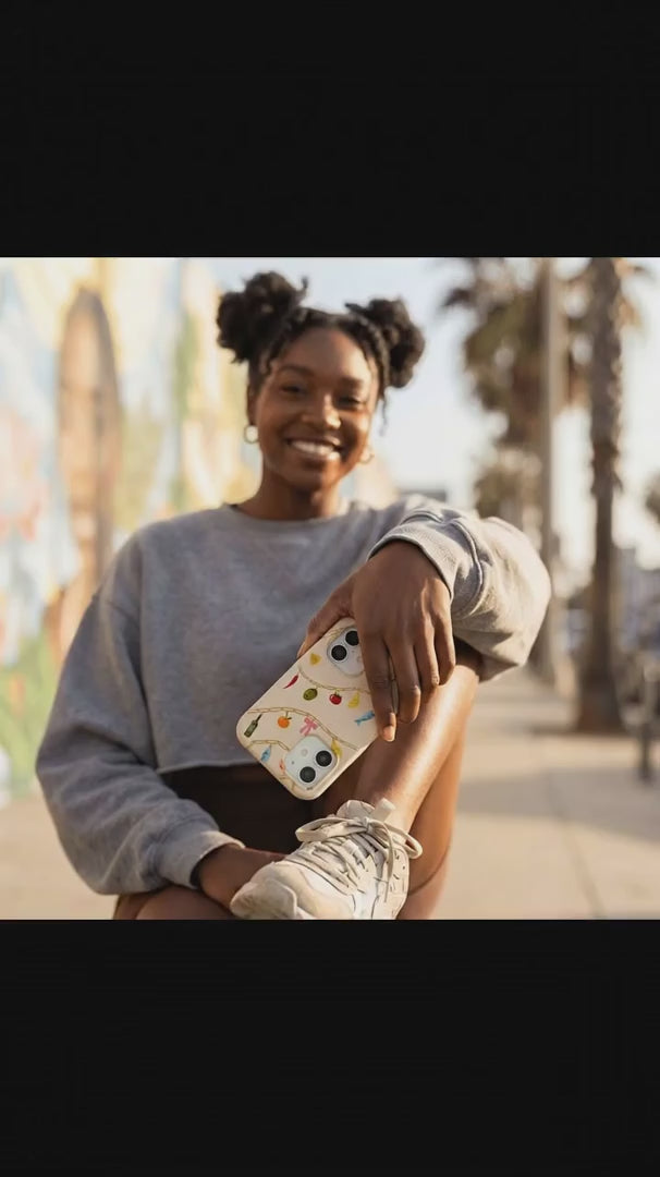 Seashell Dolce Summer iPhone 16 Case - Product video demonstration