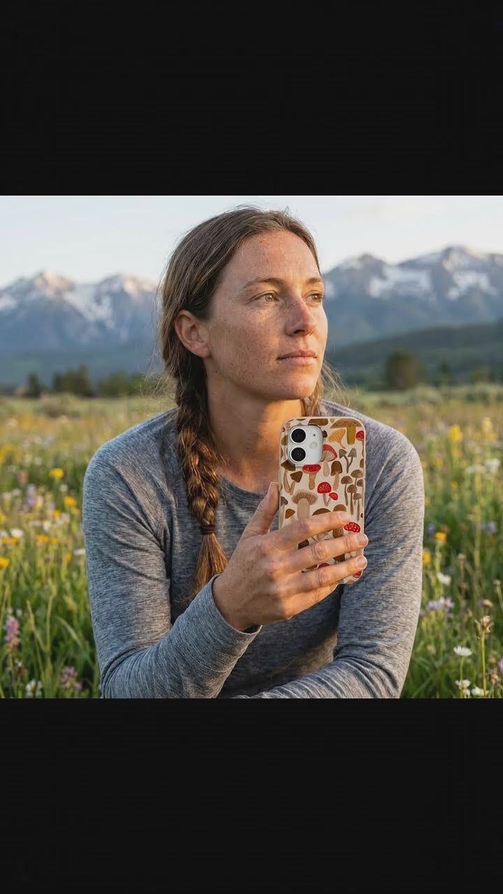 Seashell Shroomy Days iPhone 17 Case - Product video demonstration