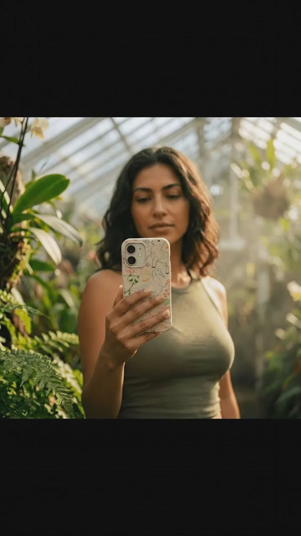 Seashell Springline Magic iPhone 15 Case - Product video demonstration