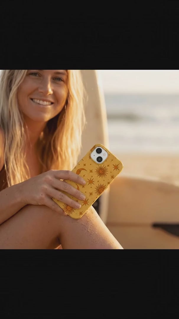 Honey Sun and Moon iPhone 17 Pro Case - Product video demonstration
