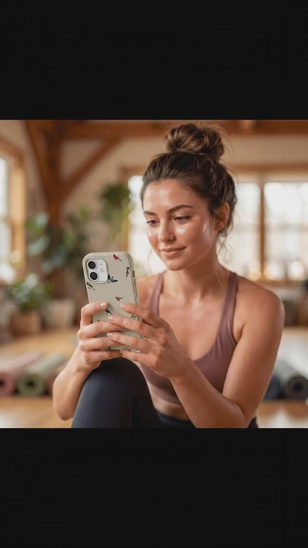 London Fog Frosted Flock iPhone 16 Pro Case - Product video demonstration