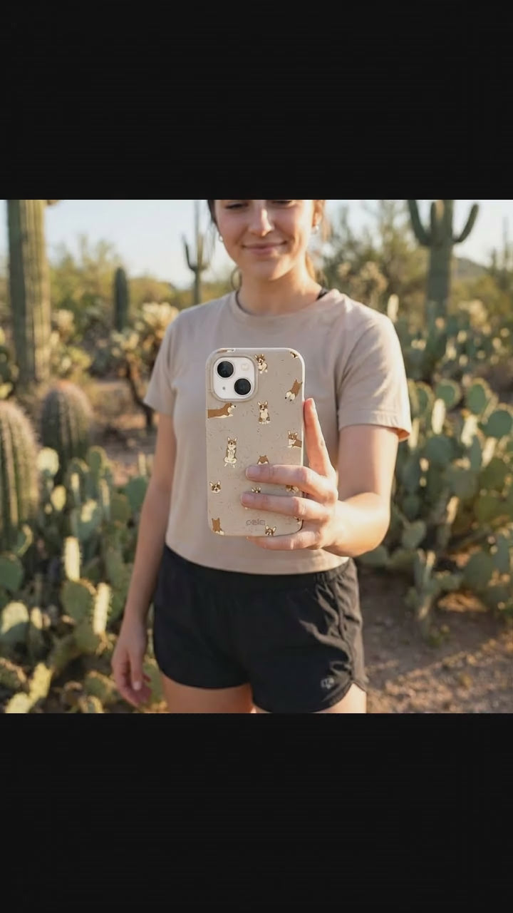 Seashell Corgi Cuties iPhone 17 Case - Product video demonstration