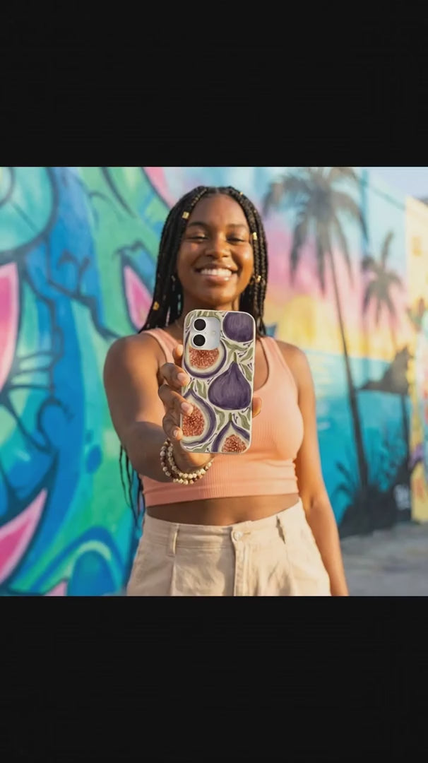 London Fog Fig Season iPhone 15 Pro Case - Product video demonstration