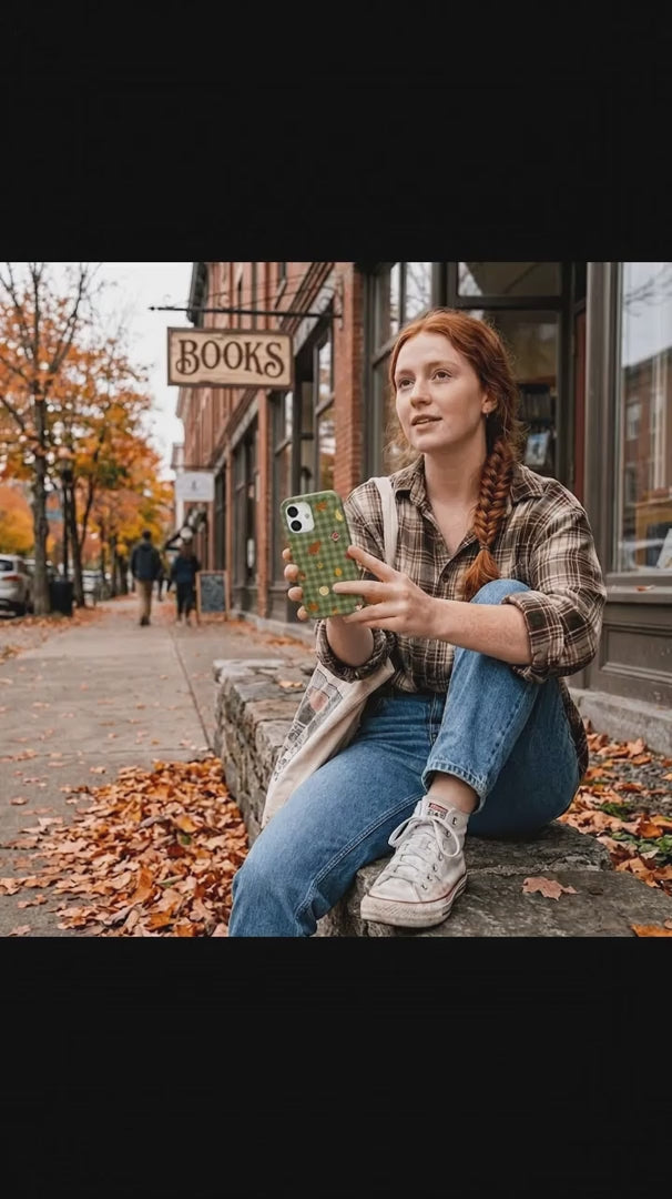 Forest Floor Harvest Folk iPhone 16 Case - Product video demonstration