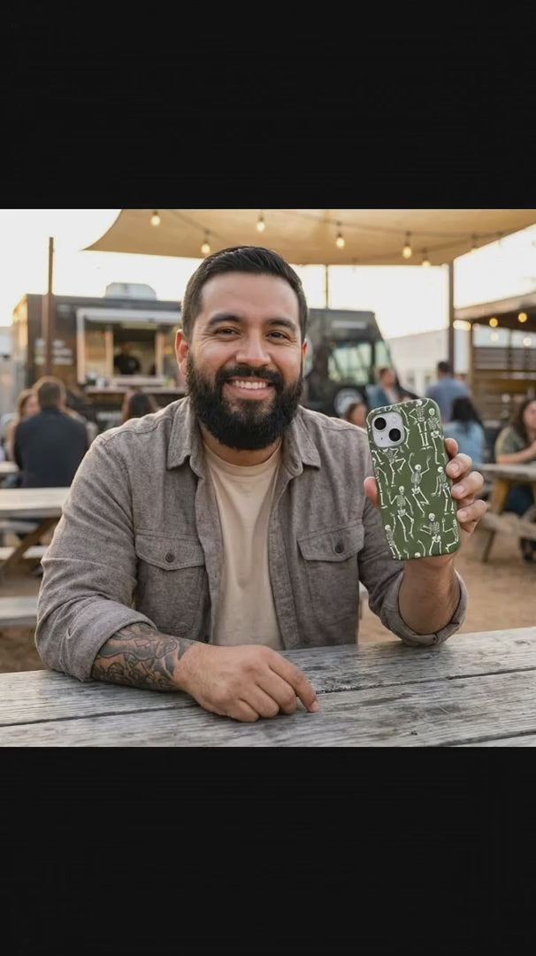 Forest Floor Boogie Bones iPhone 16 Pro Max Case - Product video demonstration