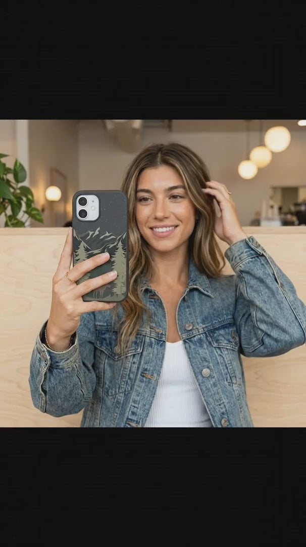 Black Moose Mountain iPhone 16 Case - Product video demonstration