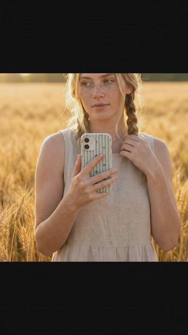 London Fog Tropical Stripes iPhone 17 Pro Case - Product video demonstration