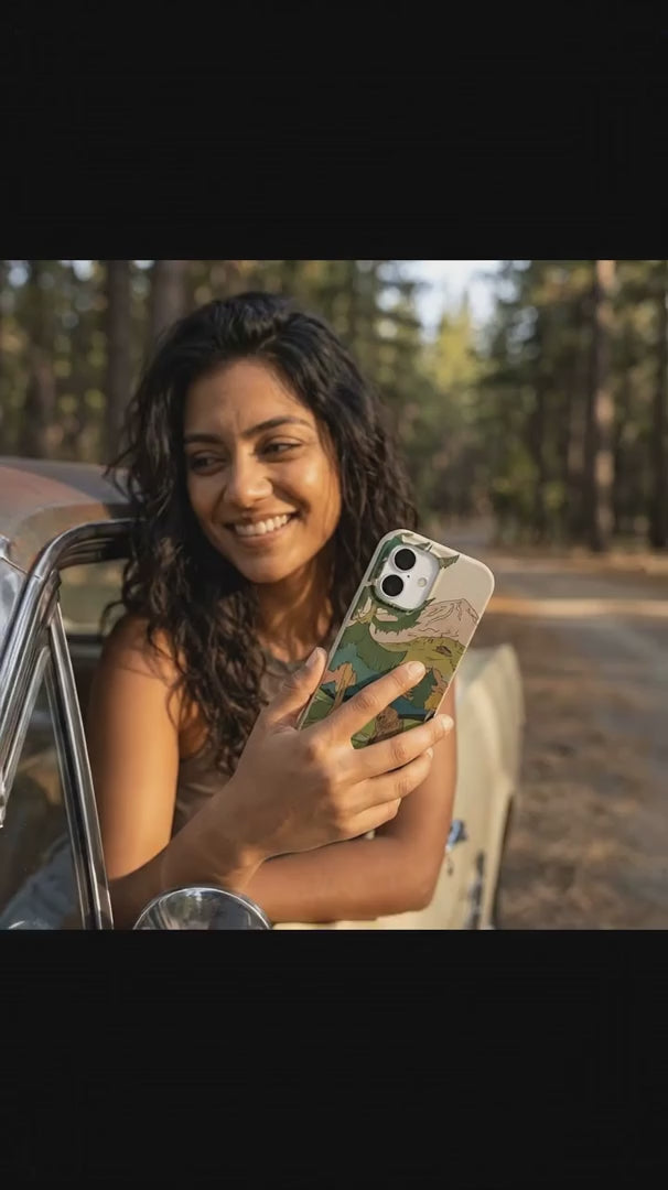 London Fog Rocky Bear iPhone 16 Pro Max Case - Product video demonstration