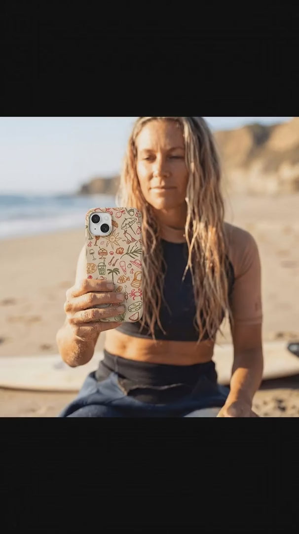 Seashell Sunkissed iPhone 15 Case - Product video demonstration