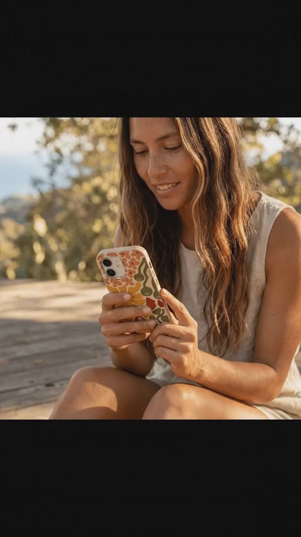 Seashell Fall Flourish iPhone 16 Pro Max Case - Product video demonstration