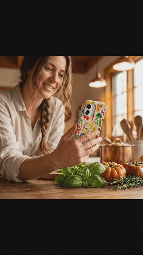 Seashell Fresh Market iPhone 17 Pro Case - Product video demonstration