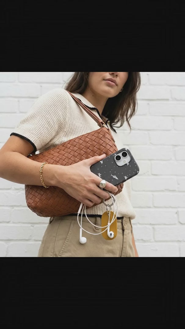 Black Lil Sharks iPhone 16 Pro Max Case - Product video demonstration