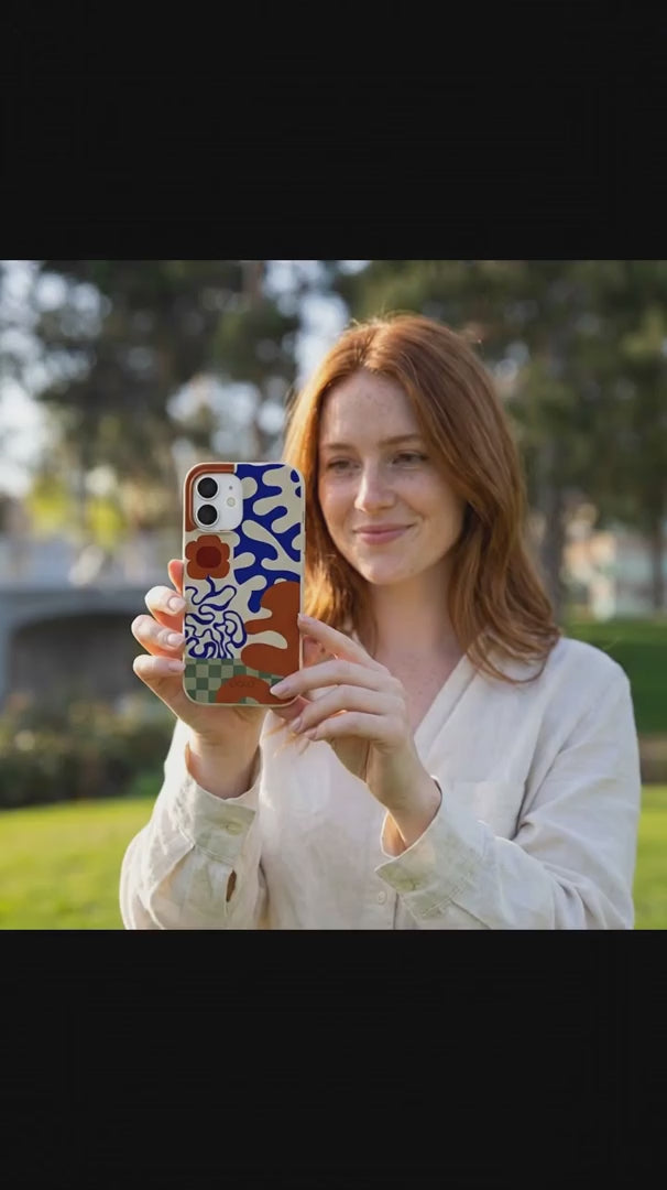 London Fog Leaf Dance iPhone 16 Case - Product video demonstration