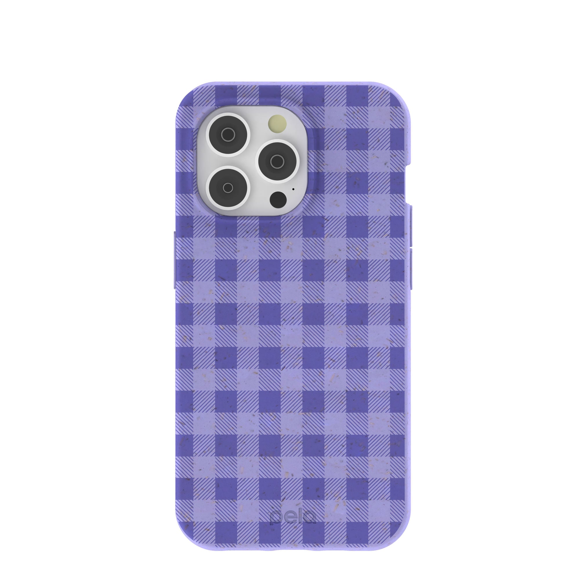 Lavender Checkered iPhone 14 Pro Case with MagSafe Module – Pela Case