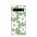 Sage Green Daisy Google Pixel 7a Case