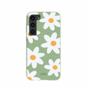 Sage Green Daisy Samsung Galaxy S23+(Plus) Case