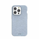 Powder Blue Ebb and Flow iPhone 14 Pro Case