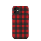 Black Flannel iPhone 12 Mini Case