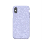 Lavender Flowerbed iPhone X Case