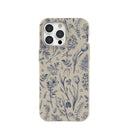 London Fog Indigo Bouquet iPhone 15 Pro Max Case