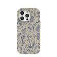London Fog Indigo Bouquet iPhone 15 Pro Case