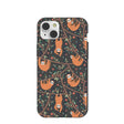 Black Jungle Sloths iPhone 14 Plus Case