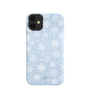 Powder Blue Let it Snow iPhone 11 Case