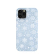 Powder Blue Let it Snow iPhone 12 Pro Max Case