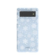 Powder Blue Let it Snow Google Pixel 6 Case
