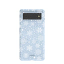 Powder Blue Let it Snow Google Pixel 6 Case