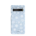 Powder Blue Let it Snow Google Pixel 7 Case